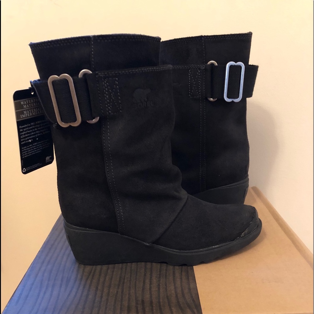 Sorel Waterproof Suede Boots